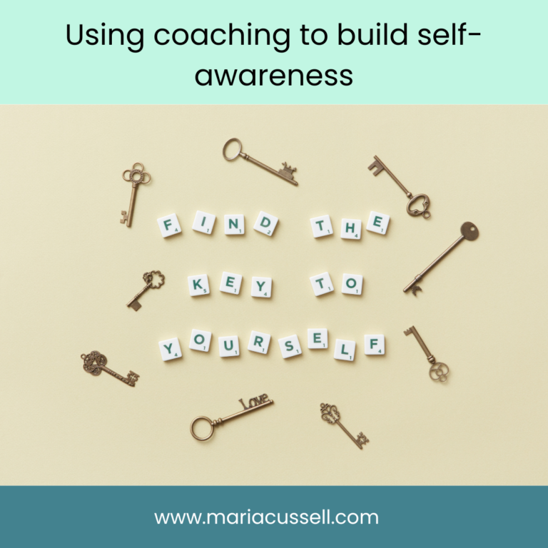 Coaching to build self-awareness